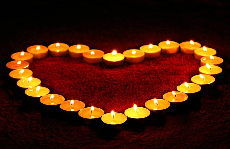 Romantic candles